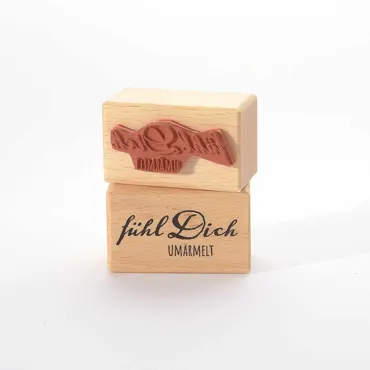 Heindesign Motivstempel Fühl Dich umärmelt