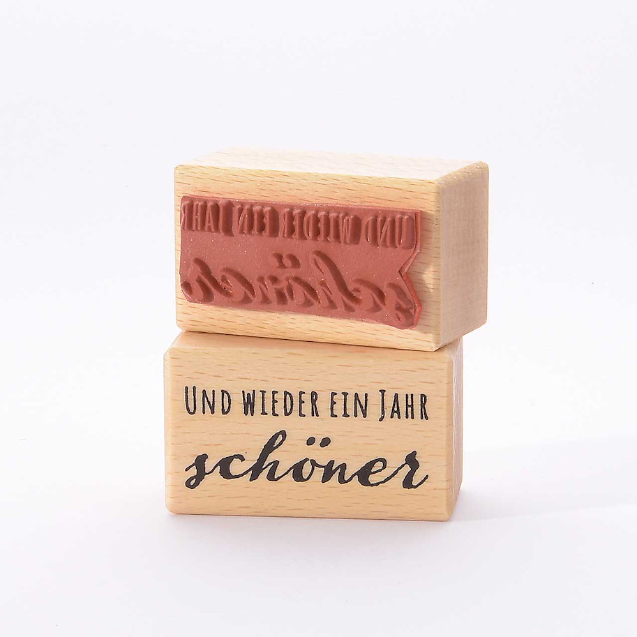 Heindesign Motivstempel und wieder ein Jahr schöner