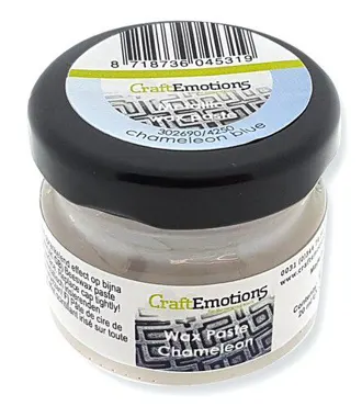 CraftEmotions Wax paste chameleon - blue 20 ml