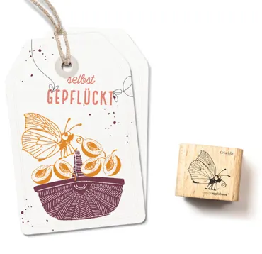 Cats on appletrees Stempel Zitronenfalter Griseldis