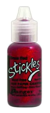 Ranger Stickles Glitter Glue christmas red