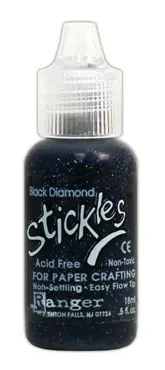 Ranger Stickles Glitter Glue black diamond