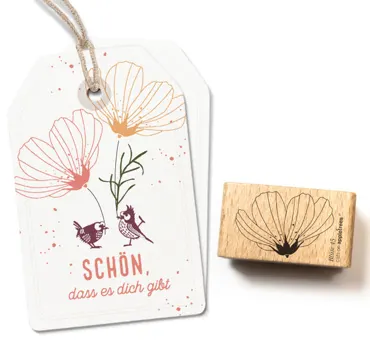 Cats on appletrees Stempel Blüte 45 Cosmea