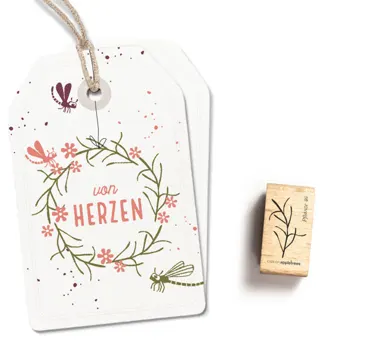 Cats on appletrees Stempel Pflanze 46 Cosmeablatt