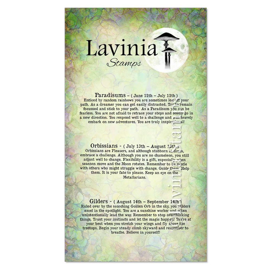 Lavinia Stamps Spirit Signs Stamp