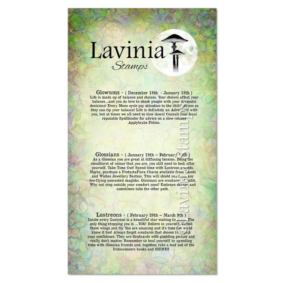 Lavinia Stamps Crystal Signs Stamp