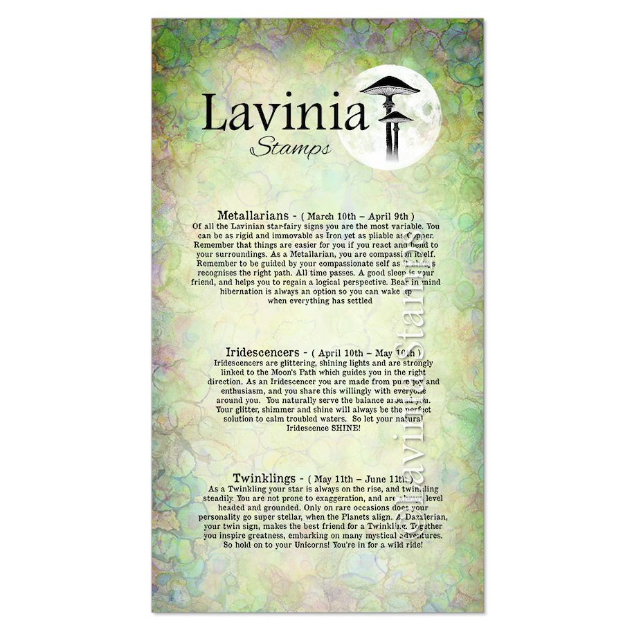Lavinia Stamps Psychic Signs Stamp