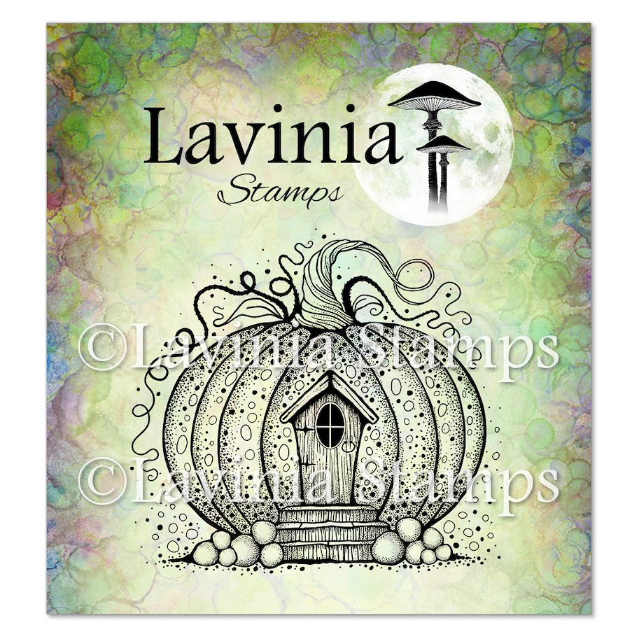 Lavinia Stamps Pumpkin Lodge Stamp