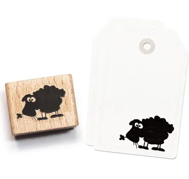 Cats on appletrees Stempel Gertrud (mit Gras)