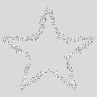 Card-io Twiggy-Star-MajeMask-Stencil