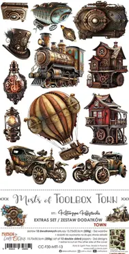 CRAFT O'CLOCK - MISTS OF TOOLBOX TOWN - EXTRAS SET - TOWN