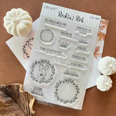 Stina Wupp Clear Stamps Set A5 Reik(a) Reh