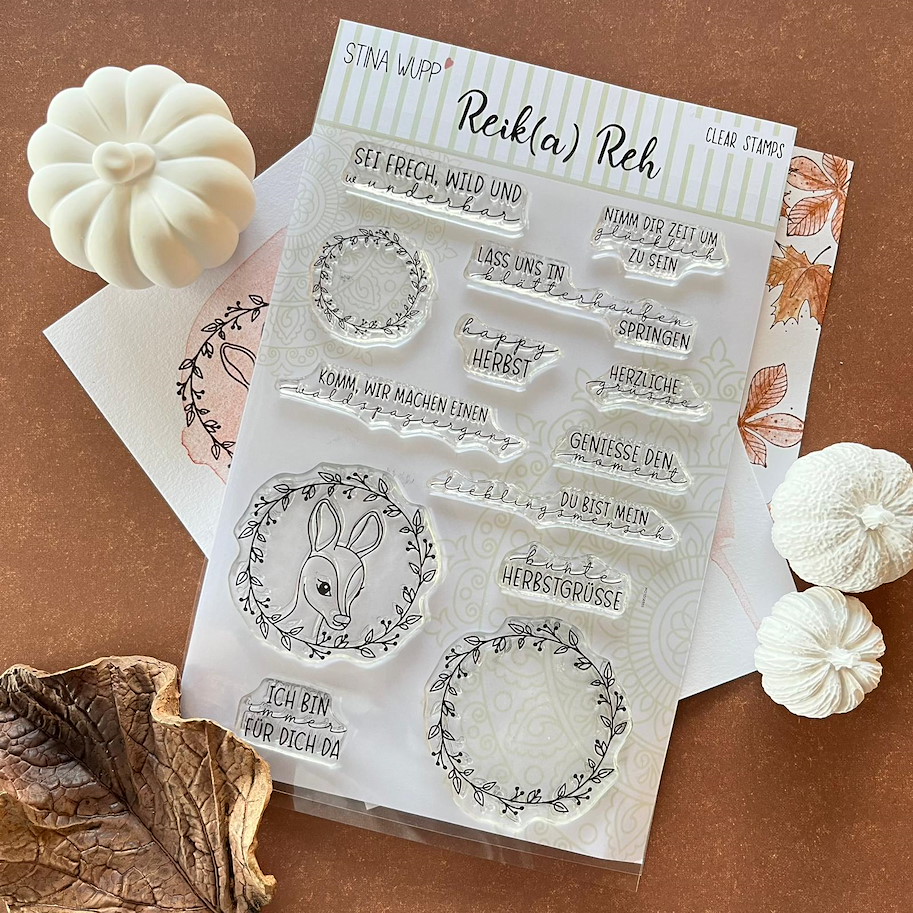 Stina Wupp Clear Stamps Set A5 Reik(a) Reh 