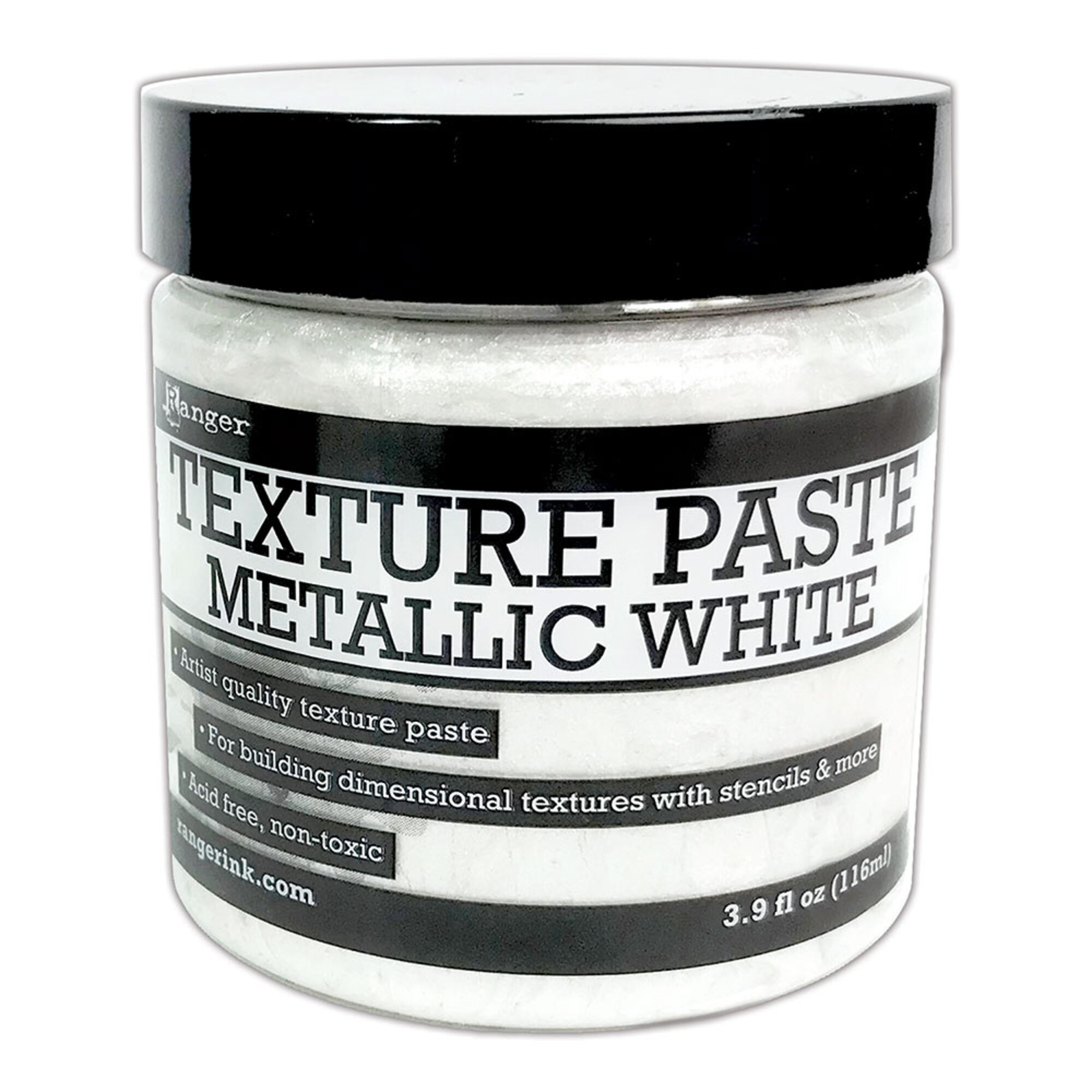 Ranger Texture Paste Metallic White Lilly-Art