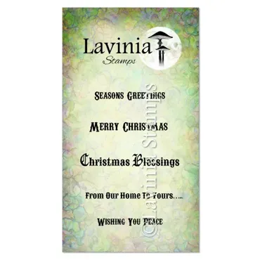 Lavinia Stamps Christmas Greetings
