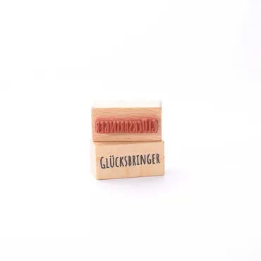 Heindesign Motivstempel Titel: Glücksbringer