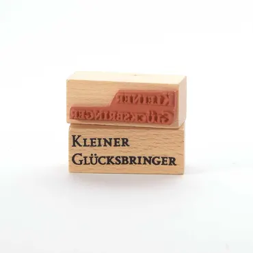 Heindesign Motivstempel Titel: Kleiner Glücksbringer
