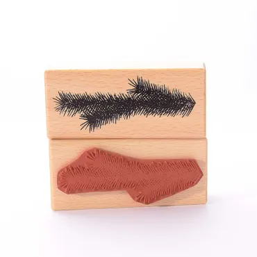 Heindesign Motivstempel Titel: Tannenzweig