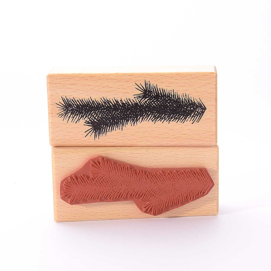 Heindesign Motivstempel Titel: Tannenzweig