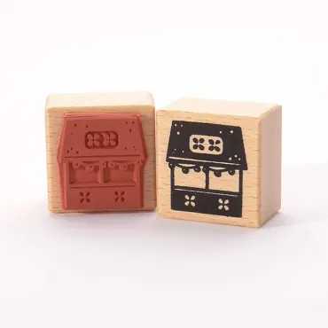 Heindesign Motivstempel Titel: Weihnachtsmarkt Lebkuchenstand