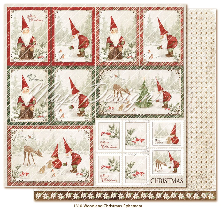 Maja Design - Woodland Christmas - Ephemera 