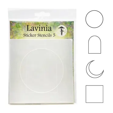 Lavina Stamps Sticker Stencils 5