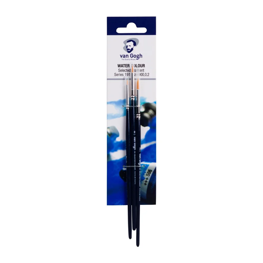 Van Gogh Aquarellpinsel-Set, Serie 191 Nr. 000-0-2