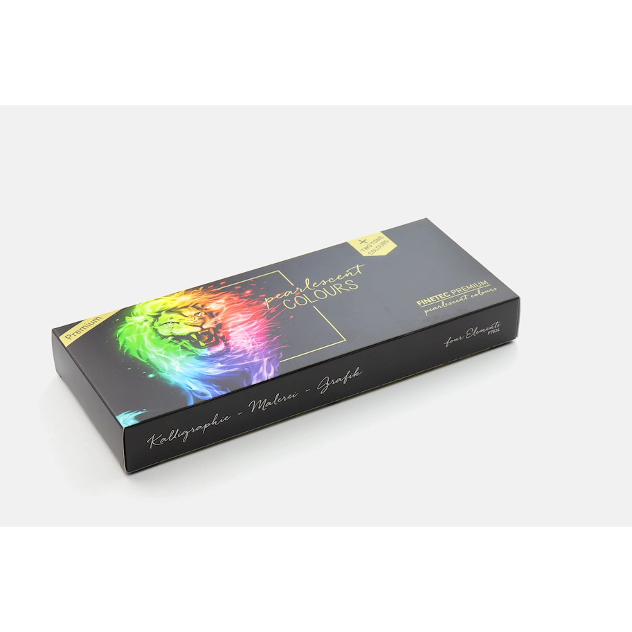 FINETEC Perlglanz-Aquarellfarbset Four Elements| 24 Farben