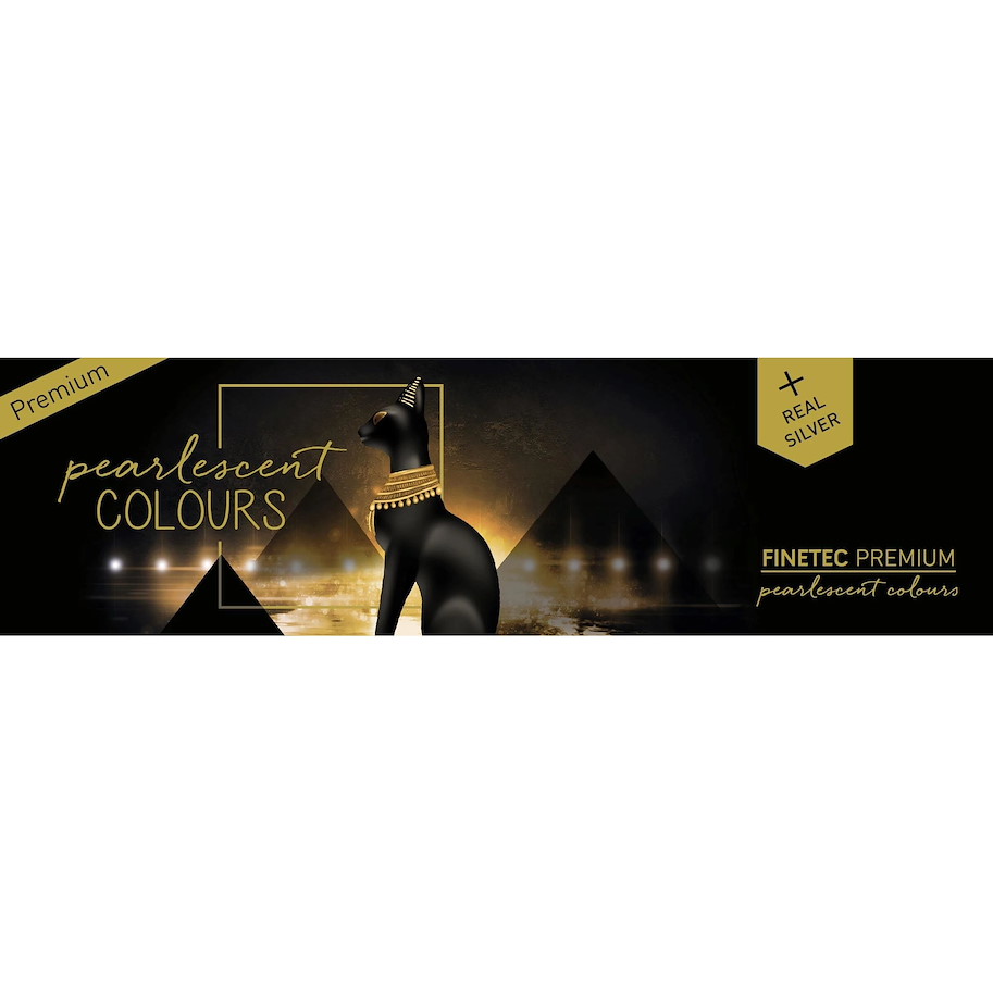 FINETEC Premium Perlglanz-Aquarellfarbset Antique Tones | 6 Farben