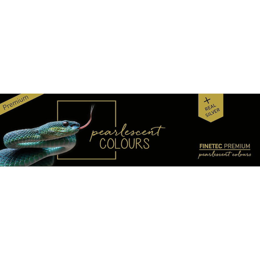 FINETEC Premium Perlglanz-Aquarellfarbset High Chroma | 6 Farben
