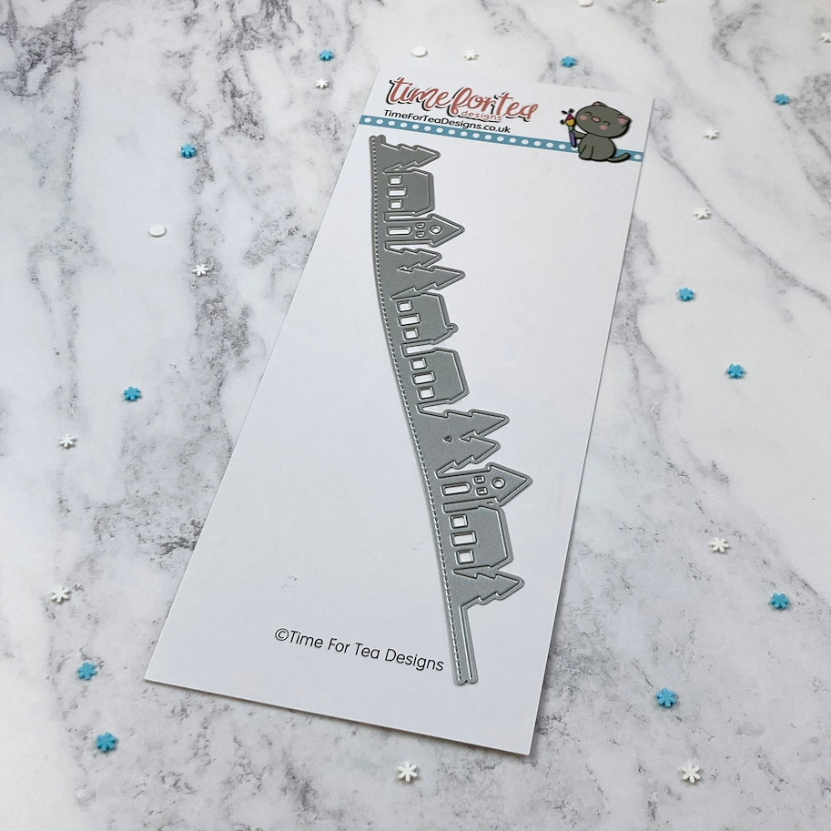 Time For Tea Dies Designs Slimline Mini Village