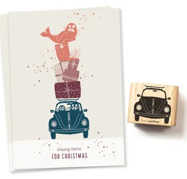 Cats on appletrees Stempel Auto 4