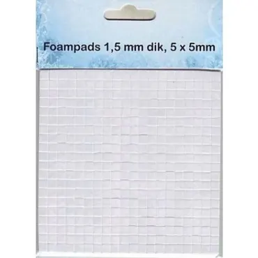 Nellie Snellen Foam Pads 5x5x1,5mm