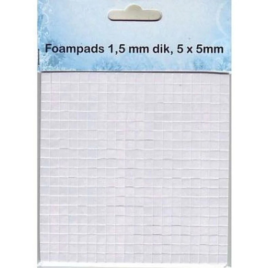 Nellie Snellen Foam Pads 5x5x1,5mm 