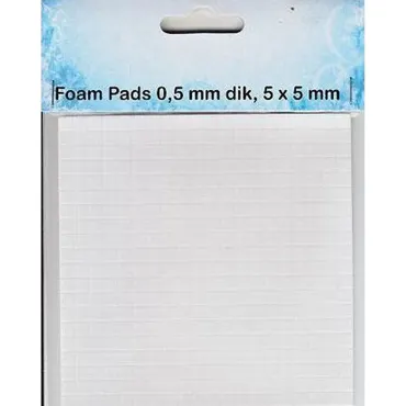 Nellie Snellen Foam Pads 5x5x0,5mm