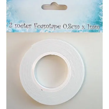 Nellie Snellen Foam Tape 8x1mm (2m)