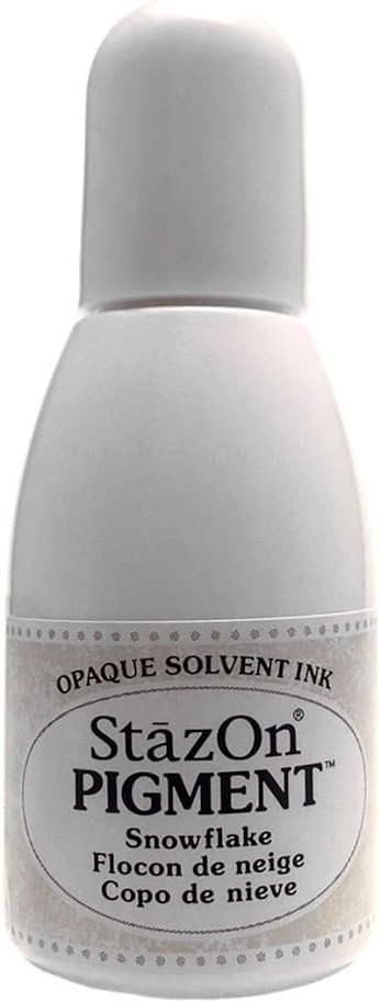 StazOn Pigment Inker Snowflake 15ml