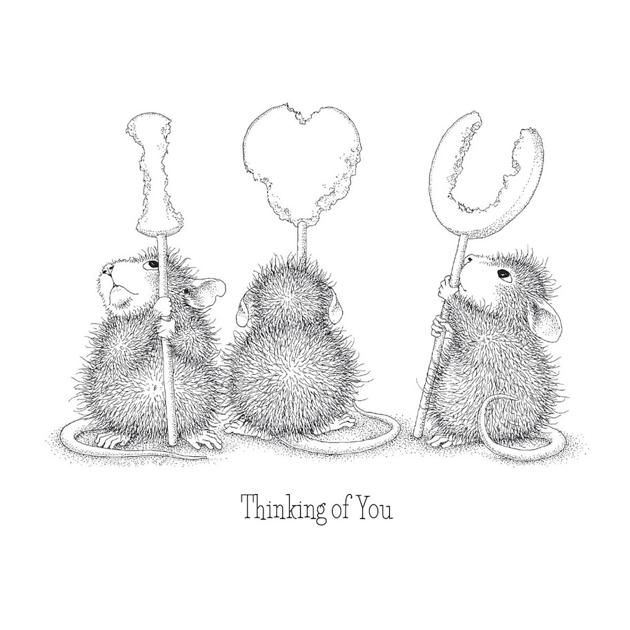 Spellbinders We Heart You Cling Rubber Stamp 