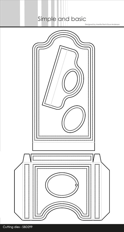 Simple and Basic Chocolate Box Cutting Dies