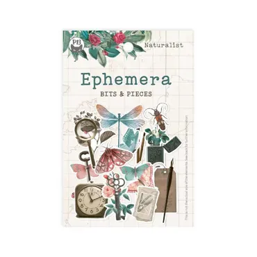 P13 - EPHEMERA SET NATURALIST, 13PCS