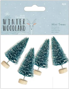 Winter Woodland mini trees