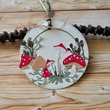 Charlie & Paulchen Stanzformen Gepunktete Pilze