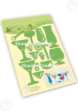 Lea’bilitie® Cocktail party cut and embossing die
