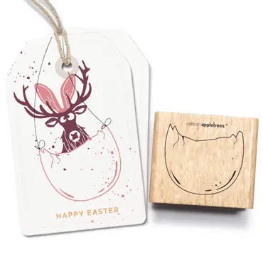 Cats on appletrees Stempel Ei 12 Unterteil Outline