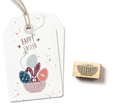 Cats on appletrees Stempel Korb 4 - Osterkörbchen