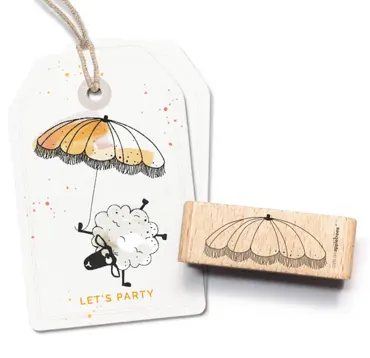 Cats on appletrees Stempel Sonnenschirm 2