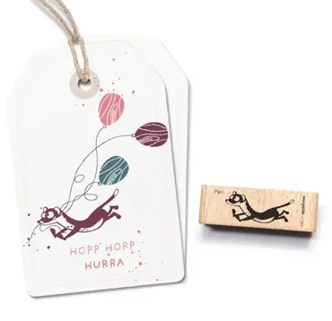 Cats on appletrees Stempel Wiesel Piet