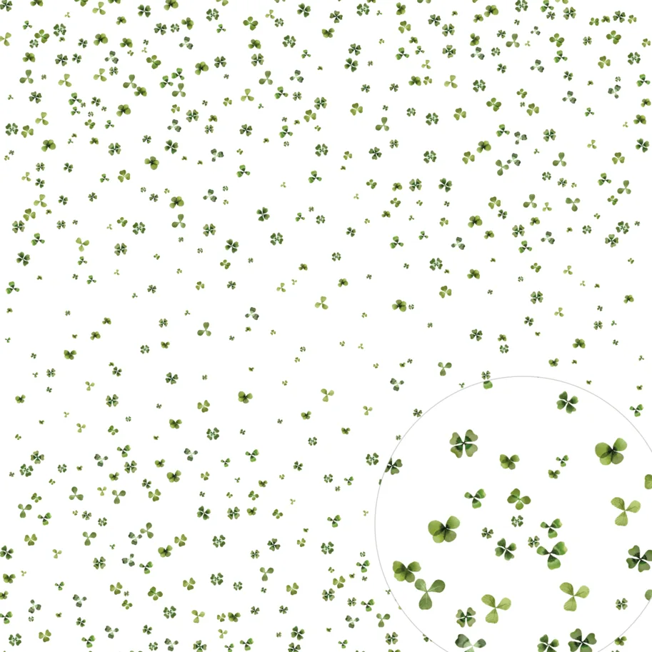 Charlie & Paulchen Design Cardstock Glück- Wirbelnder Klee