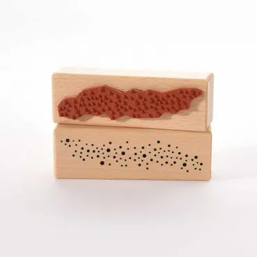 Heindesign Motivstempel viele Punkte Struktur