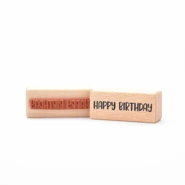 Heindesign Motivstempel Happy Birthday 1